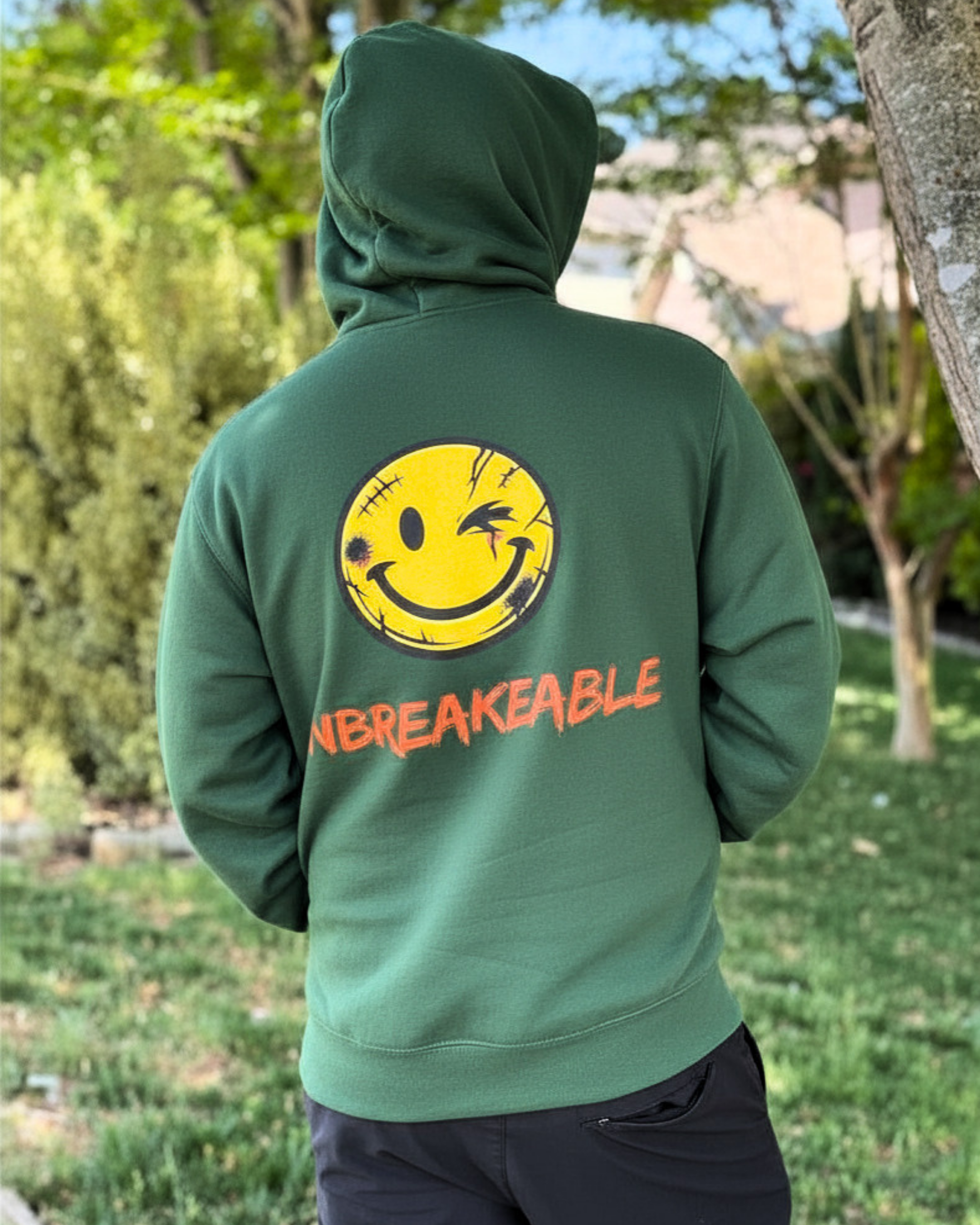 “Unbreakeable” — Oversized heavyweight hoodie.